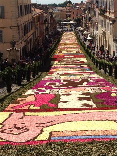 The Infiorata of Genzano di Roma 